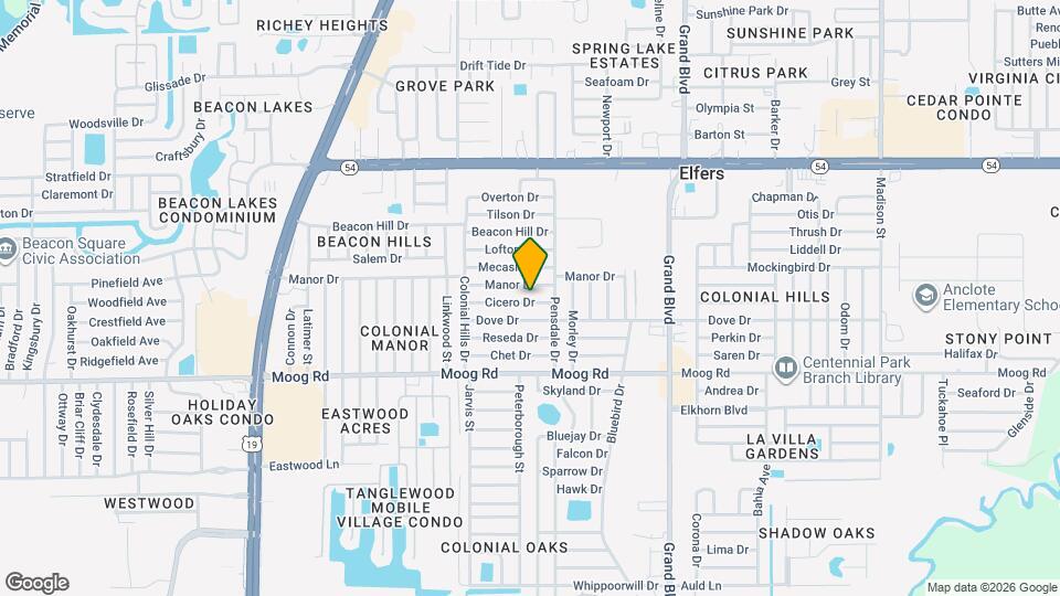 5137 Cicero Dr Map and Location Details