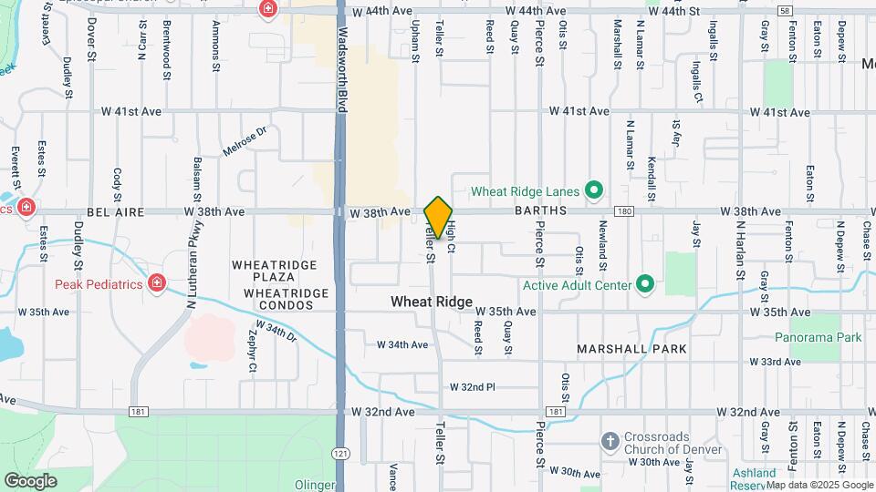 3700 Teller St Mapa y Detalles de la Ubicación