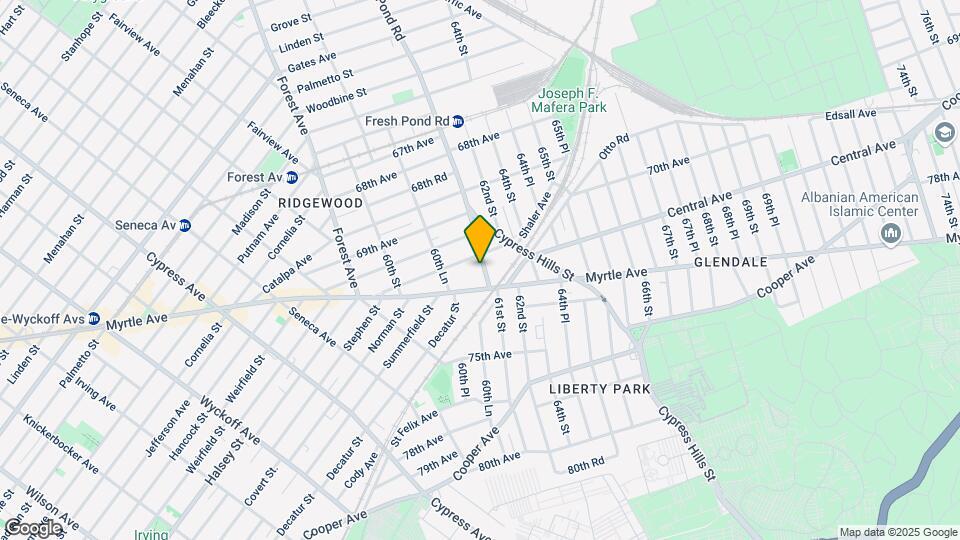 71-12 Fresh Pond Rd Mapa y Detalles de la Ubicación