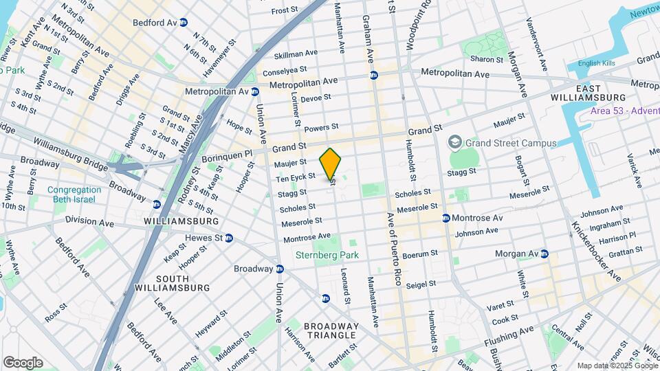 87 Stagg St Map and Location Details