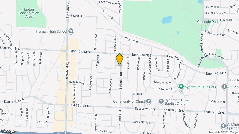 3530 S Phelps Rd Map and Location Details