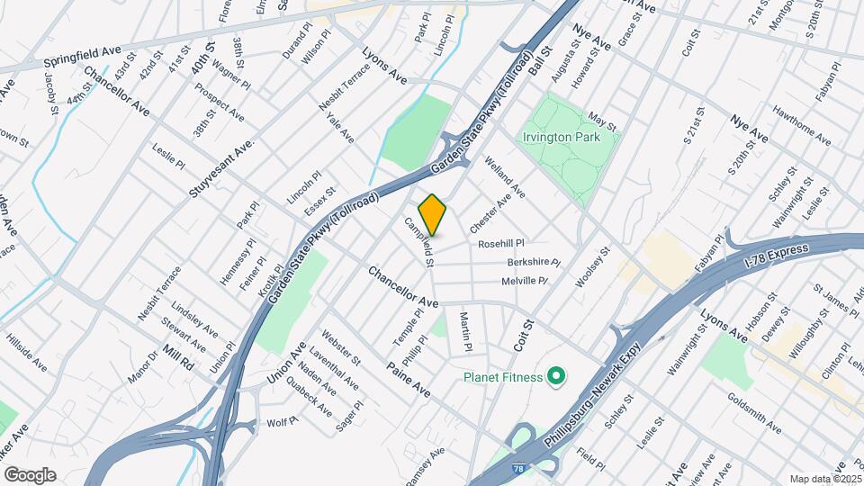 59 Campfield St Mapa y Detalles de la Ubicación