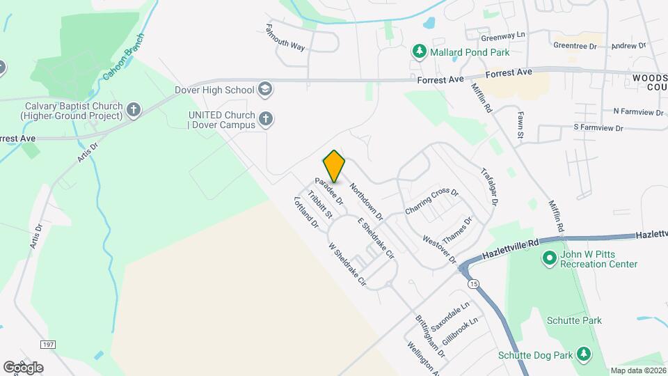 351 Paradee Dr Map and Location Details