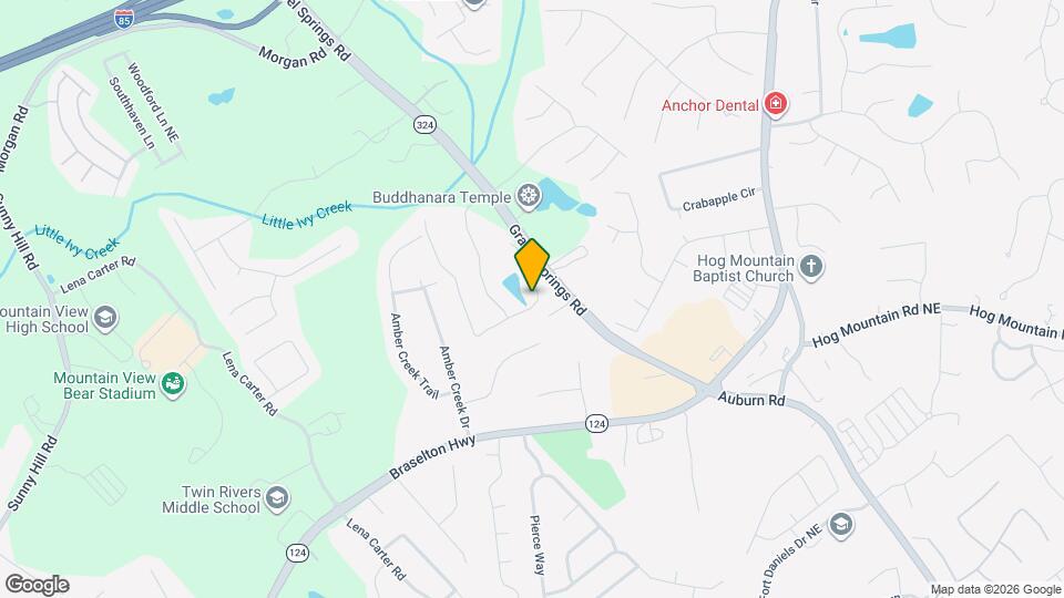 2168 Lakeview Bend Way Map and Location Details