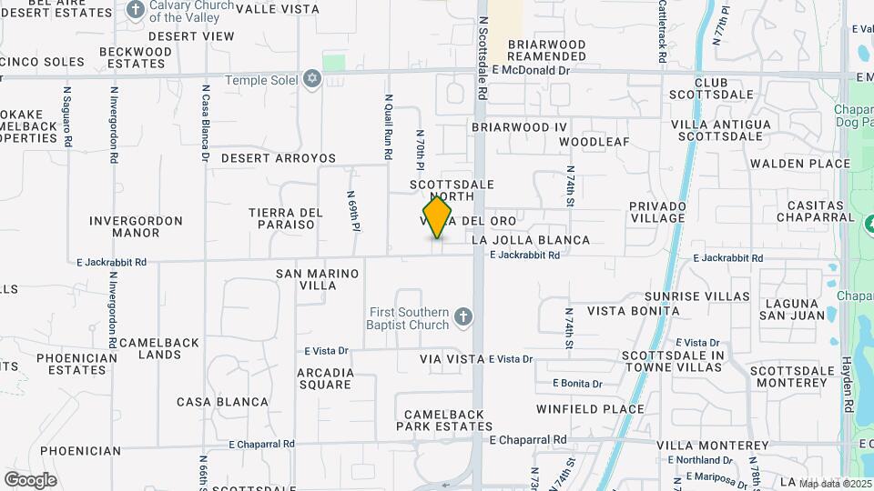 5510 N 71st St Mapa y Detalles de la Ubicación