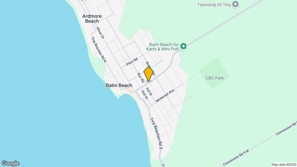 347 Balm Beach Rd Map and Location Details