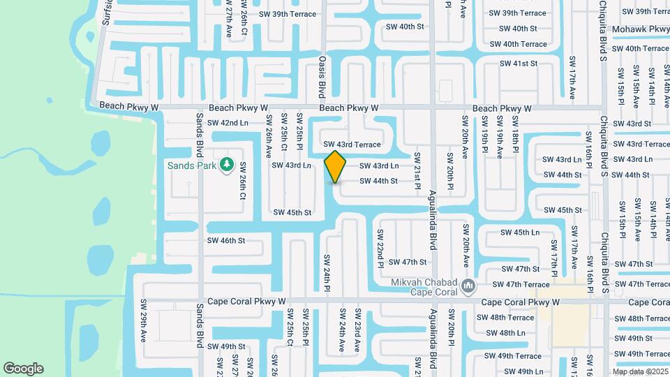 4416 SW 24th Ave Map and Location Details