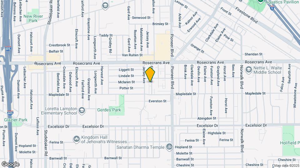 14423 Flallon Ave Map and Location Details