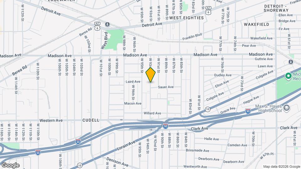 2105 W 93rd St, Unit 2105 North Mapa y Detalles de la Ubicación
