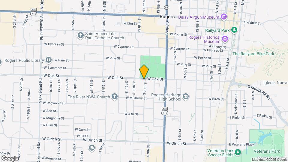 902 S 10th St Map and Location Details