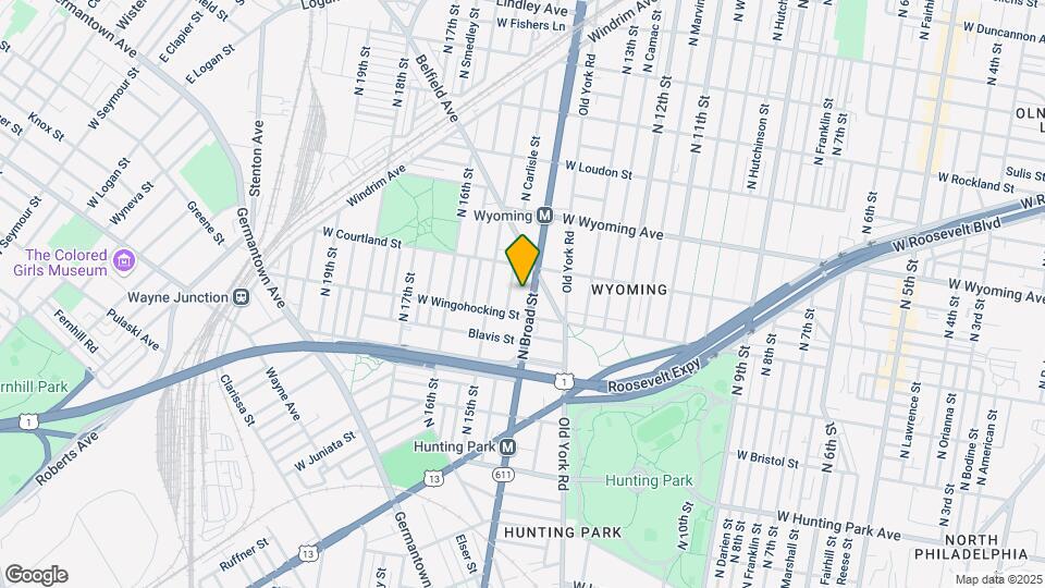 4520 N Broad St-Unit -502N Map and Location Details