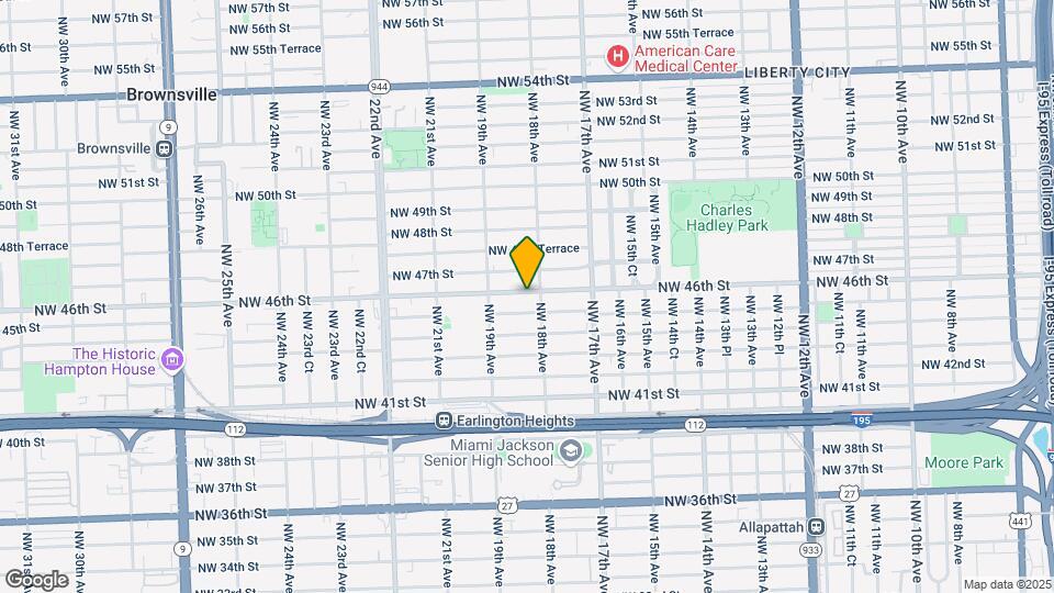 1816 NW 46th St Map and Location Details