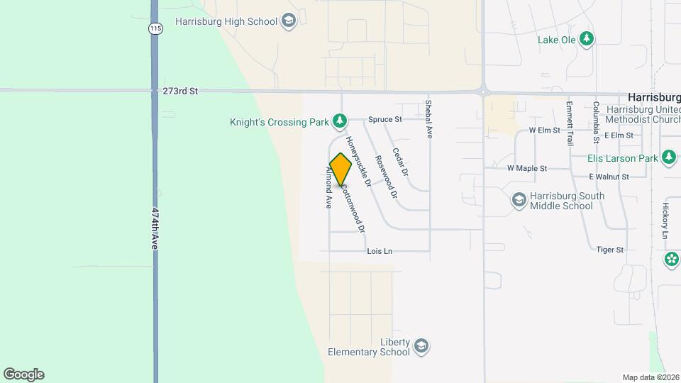 409 Cottonwood Dr Map and Location Details