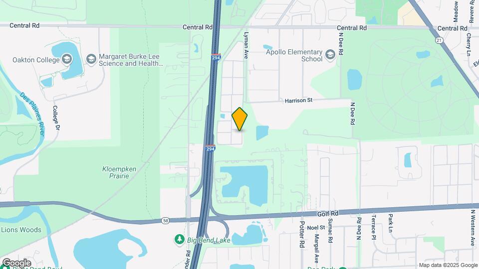 Crestwood Condominiums Map and Location Details