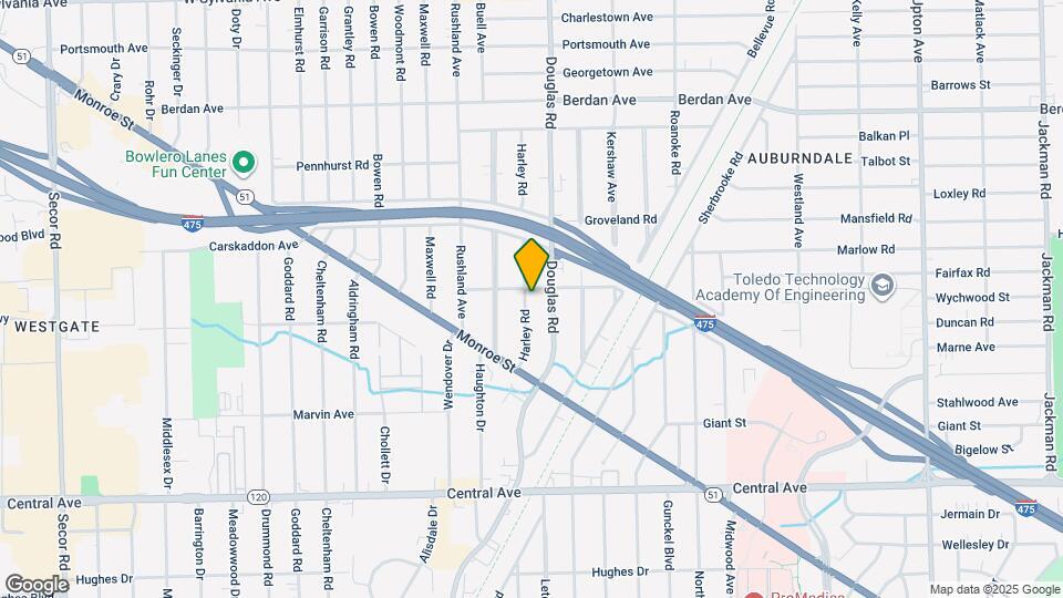 3434 Harley Rd Map and Location Details