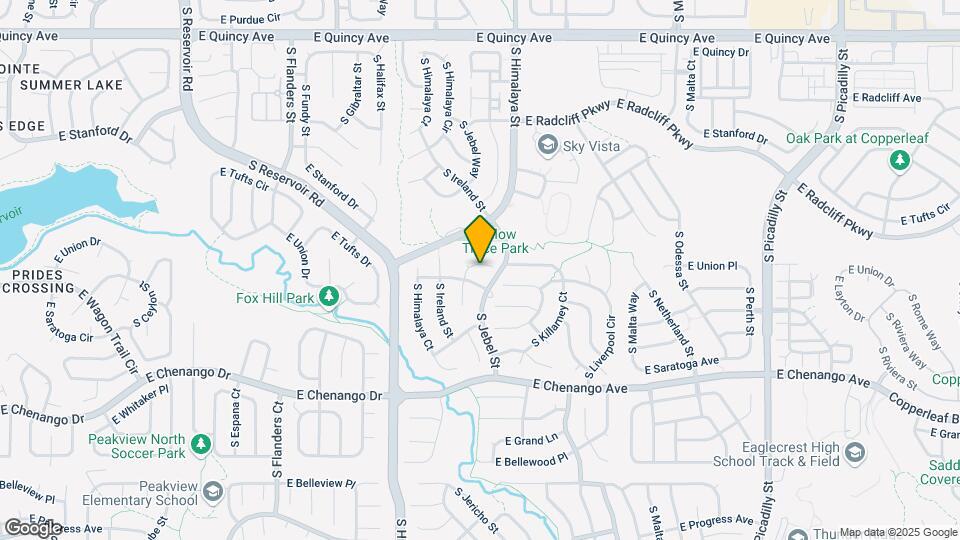 4718 S Ireland Ct Map and Location Details