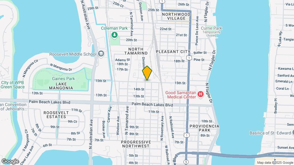 718 15th St Map and Location Details