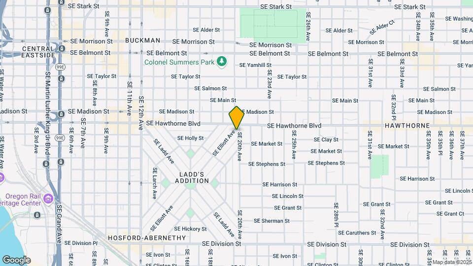 1960 SE Hawthorne Blvd Map and Location Details
