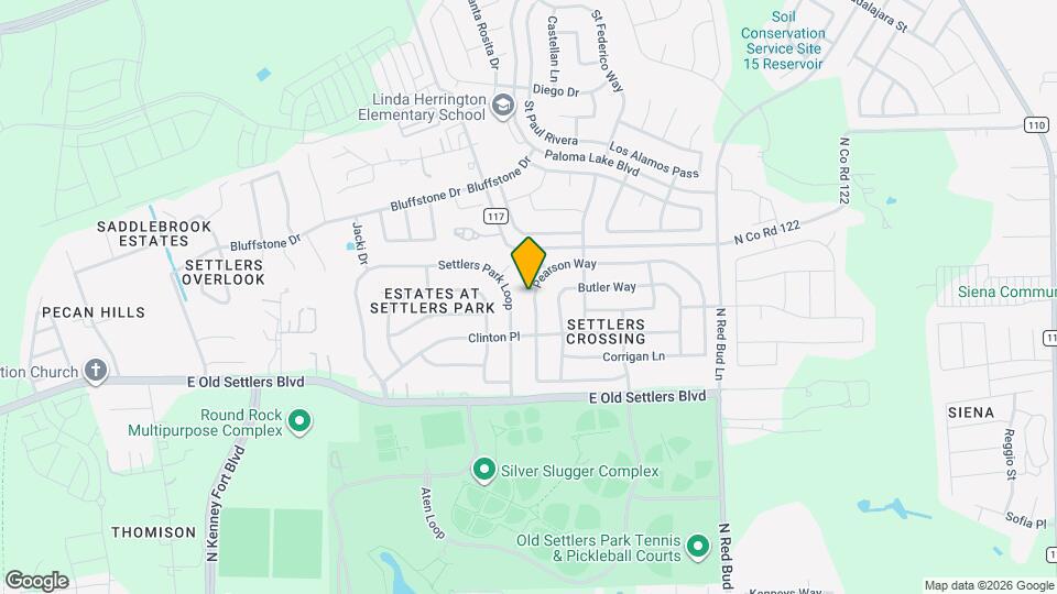 2328 Pearson Way Map and Location Details