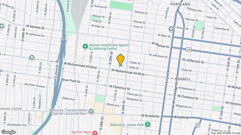 421 S 27th St Mapa y Detalles de la Ubicación