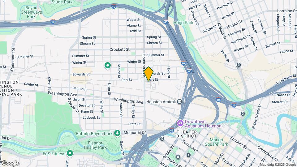 1403 Dart St Map and Location Details