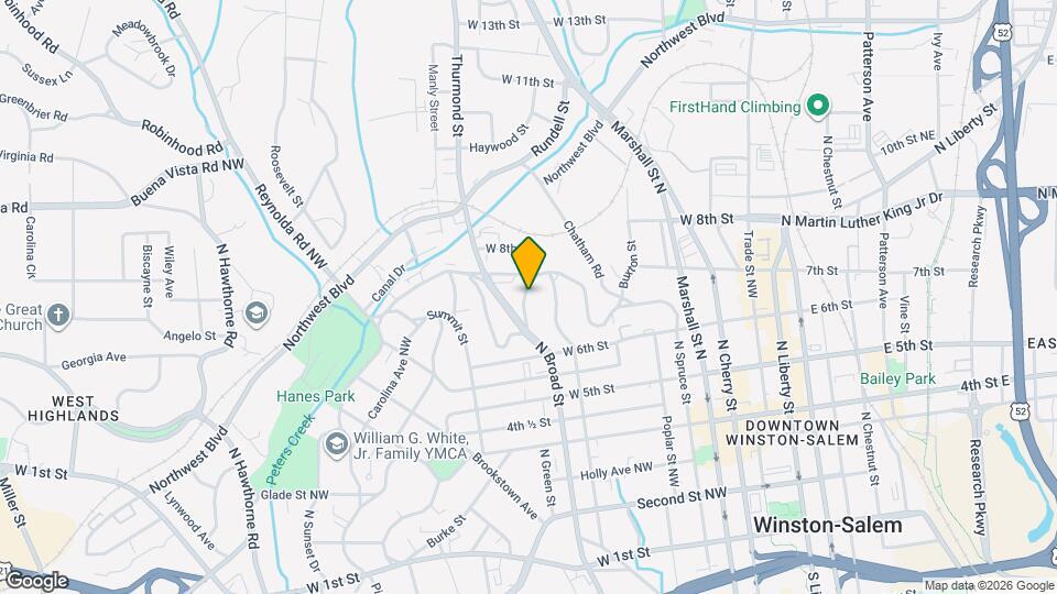 220 W End Blvd, Unit 220 Mapa y Detalles de la Ubicación