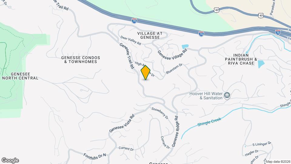 24047 Genesee Trail Rd Map and Location Details