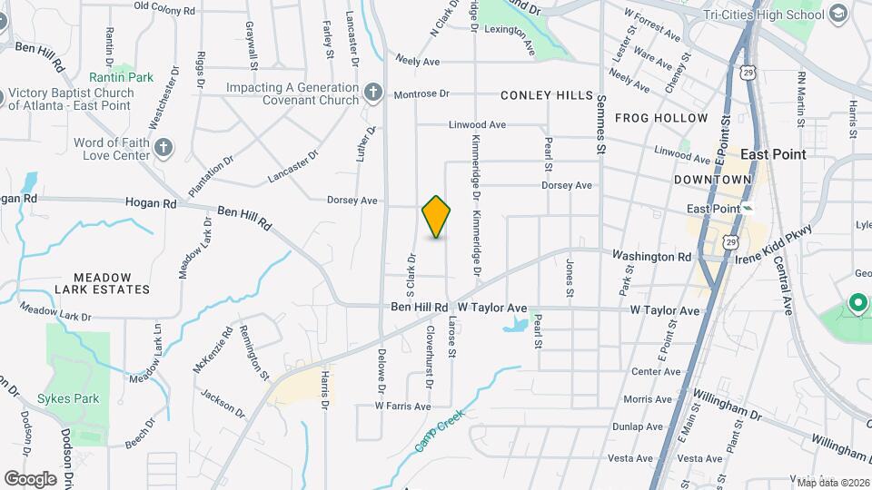 2907 Cloverhurst Dr Map and Location Details