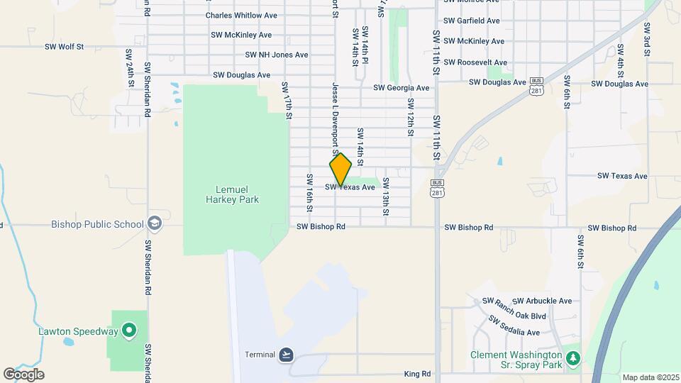 1418 SW Texas Ave Map and Location Details