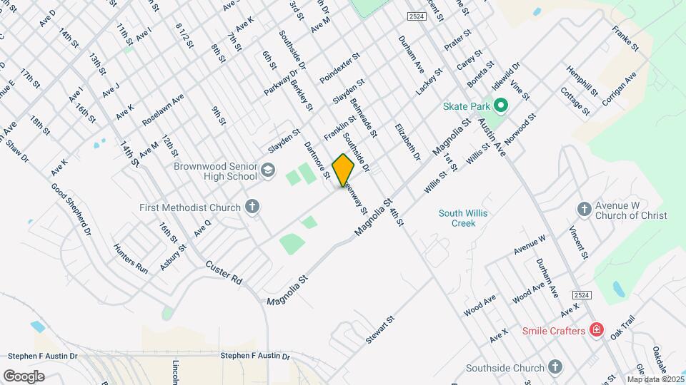 Good Shepherd Brownwood Apartment Community Map and Location Details