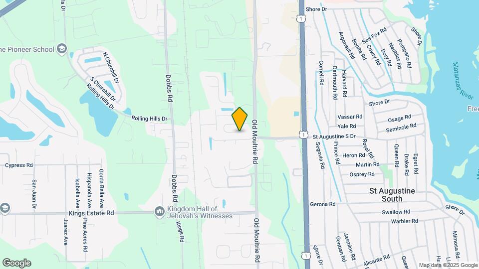 266 Moultrie Village Ln Mapa y Detalles de la Ubicación