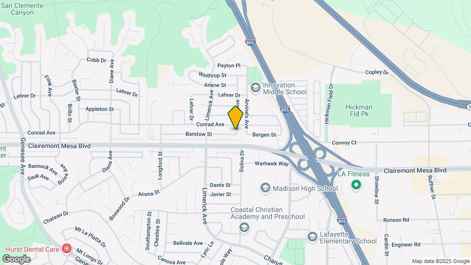 5372 Barstow St Map and Location Details