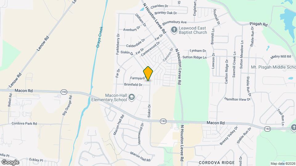 1433 Siskin Dr Map and Location Details