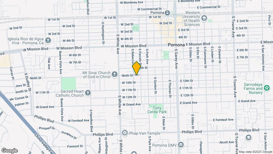688 W 9th St Mapa y Detalles de la Ubicación