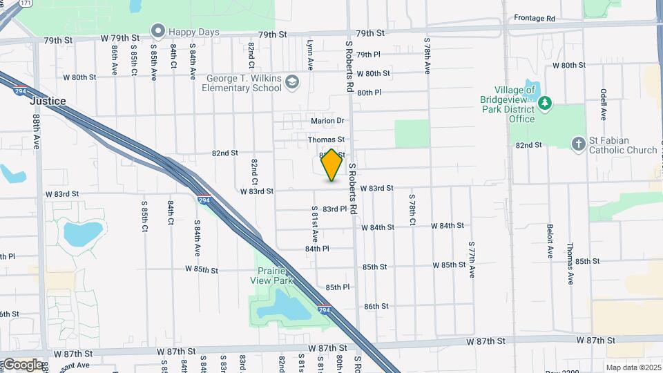 8016 W 83rd St Mapa y Detalles de la Ubicación