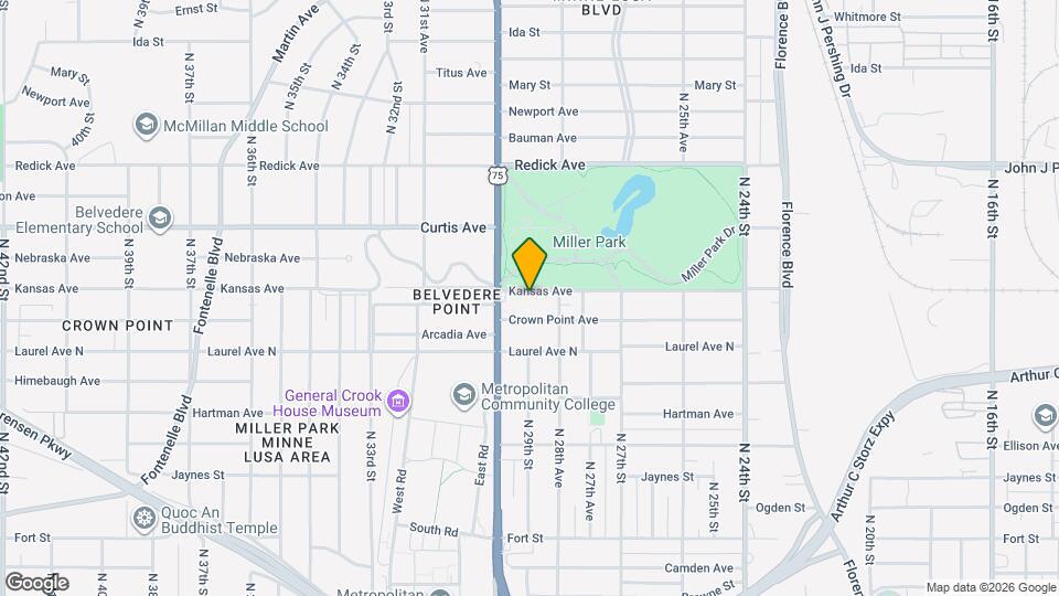 2873 Kansas Ave Map and Location Details