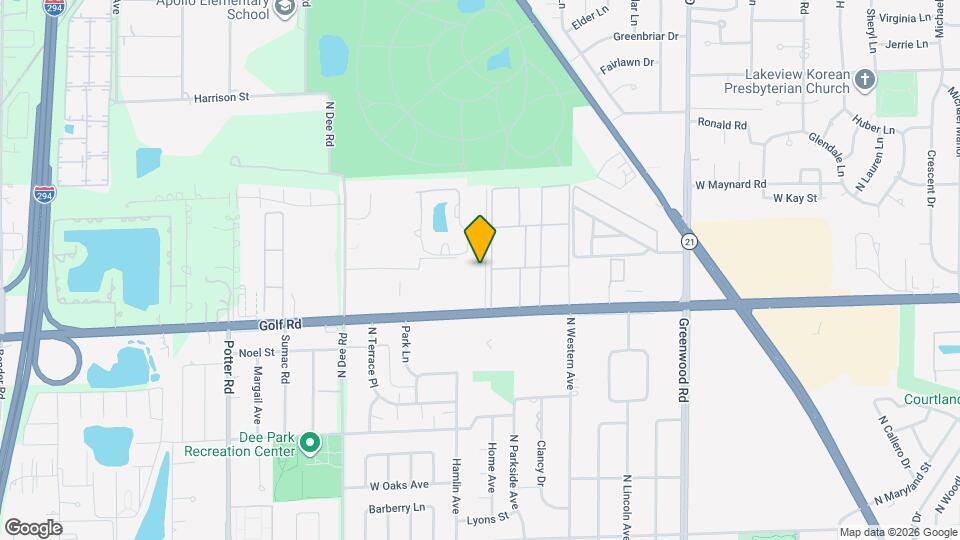 9622 Golf Ter Map and Location Details