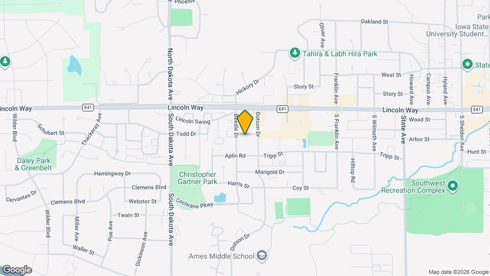 4018 Baughman Rd Mapa y Detalles de la Ubicación