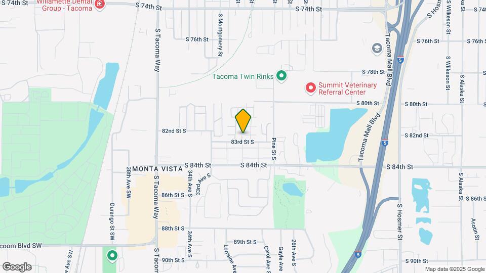 Twin Oaks Mobile Home Park Map and Location Details