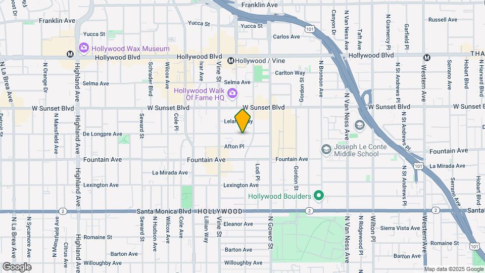 6224 De Longpre Ave Map and Location Details