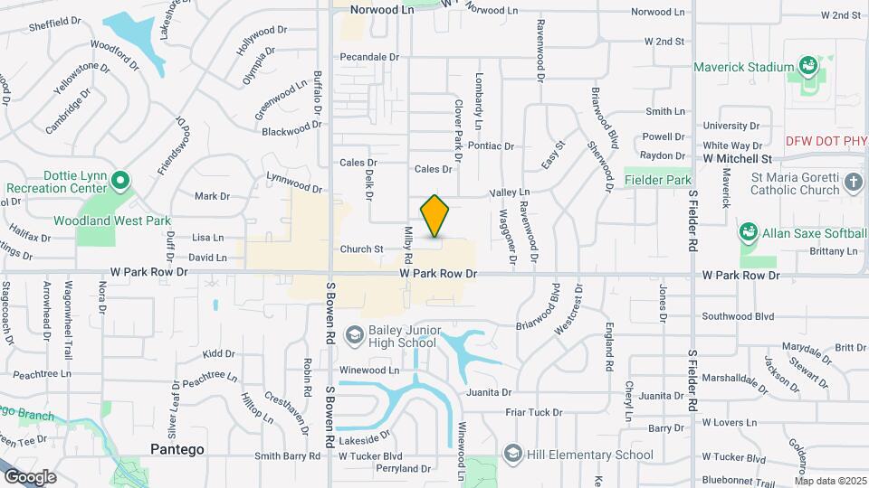 2210 Lavern St Map and Location Details