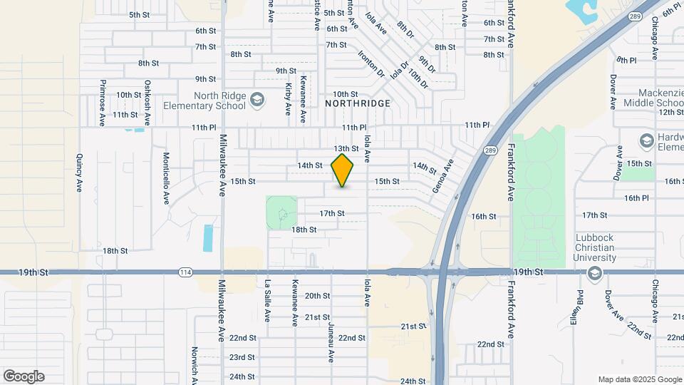 6116 16th St Map and Location Details