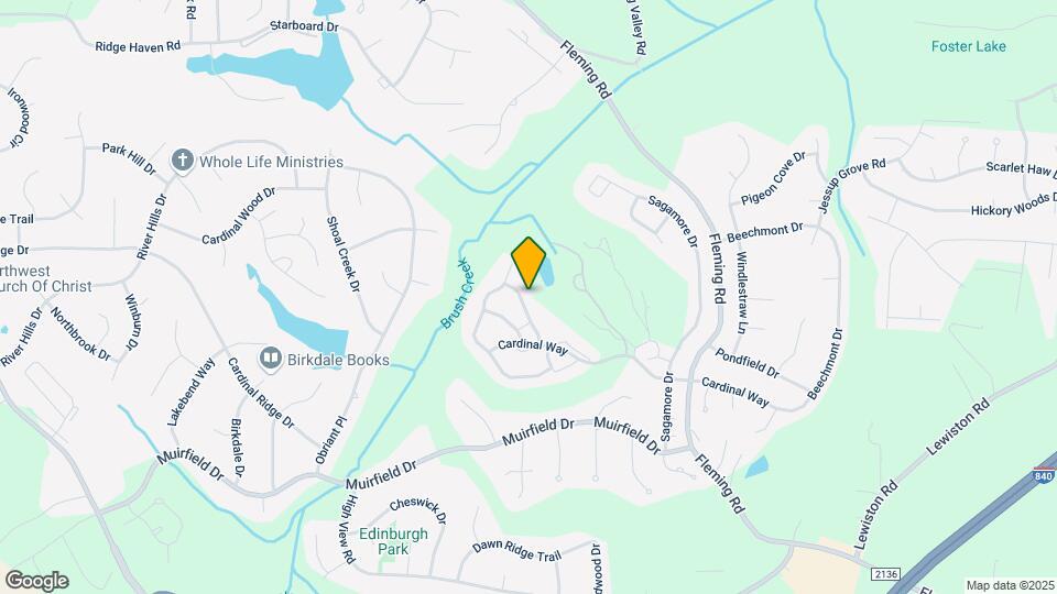 3722 Moss Creek Dr Map and Location Details