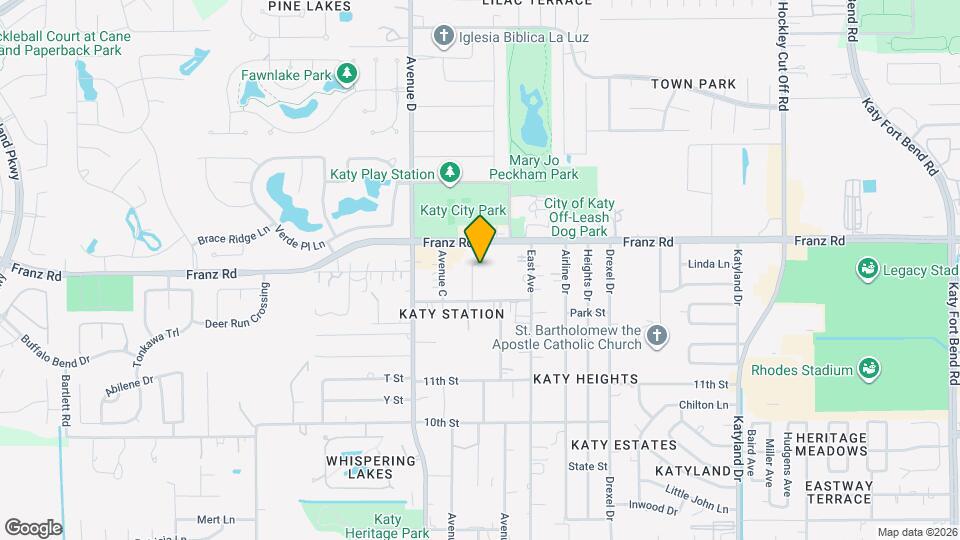 1930 Avenue B Map and Location Details