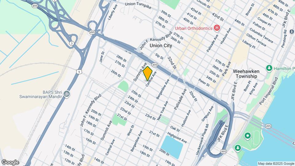 2707 Central Ave, Unit 2707CentralAveUnit3 Map and Location Details