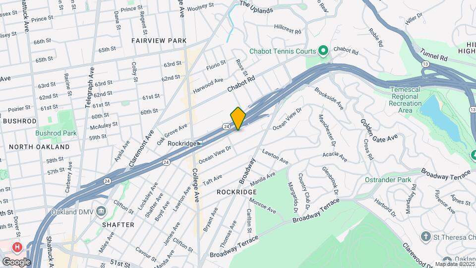 5831 Keith Ave Map and Location Details