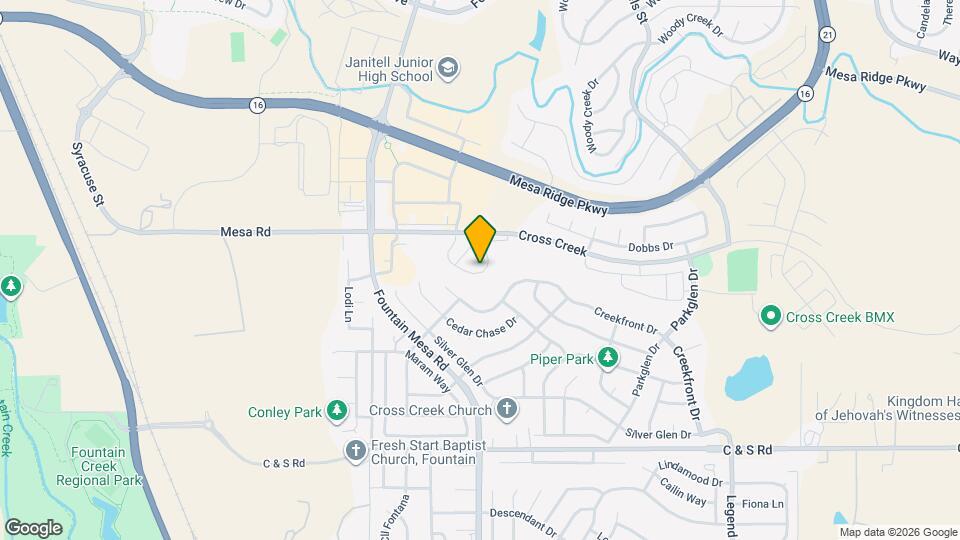 7126 Yampa River Heights Map and Location Details