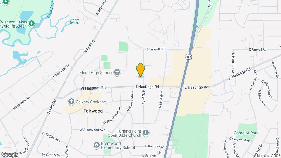 12421 N Ruby Rd Map and Location Details