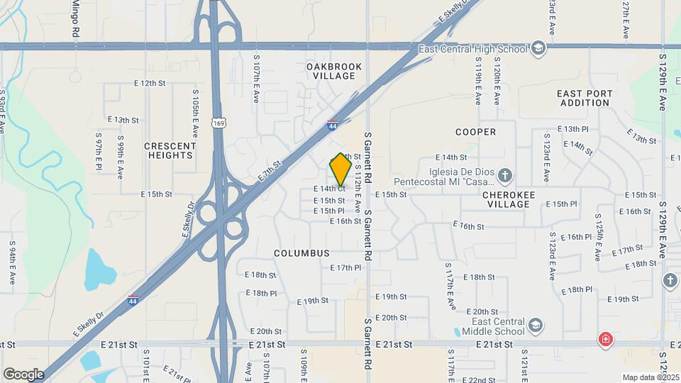 11032 E 14th Ct Map and Location Details