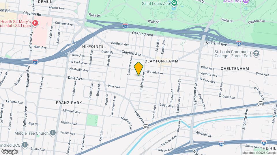 6515 Nashville Ave Mapa y Detalles de la Ubicación